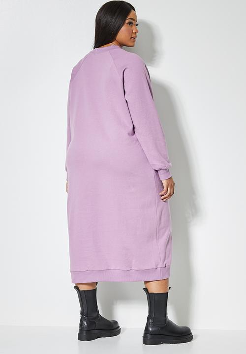 Superbalist - The ultimate sweat dress - mauve