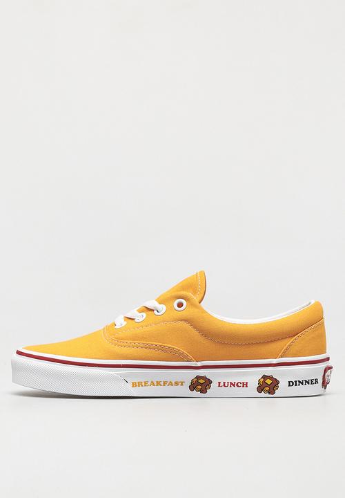 Vans - Ua era - (sidewall print) saffron/meals