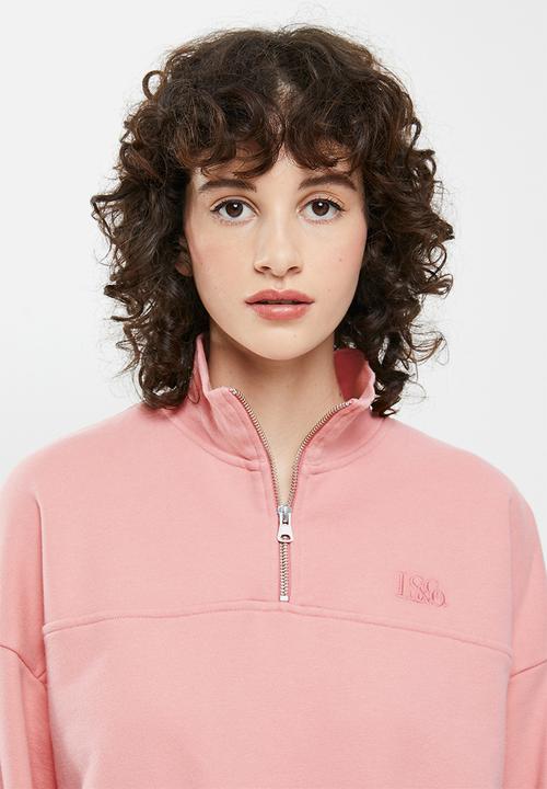 Levi’s® - Pom quarter zip - pink