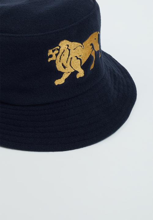 Lonsdale - Logo bucket hat - navy