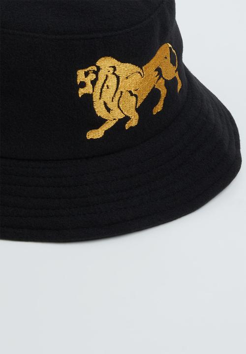 Lonsdale - Logo bucket hat - black