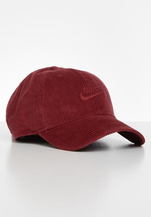Nike - U nsw h86 futura corduroy - red