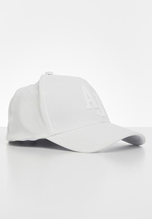 Aca Joe - Mens aca joe birdseye cap - white