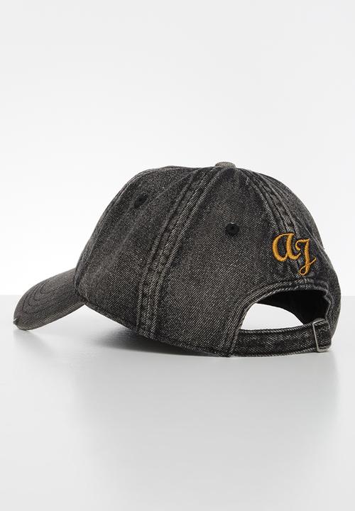 Aca Joe - Mens aca joe denim wash cap - black denim
