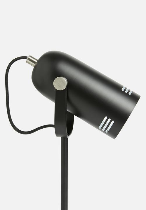 Present Time - Husk desk lamp - black