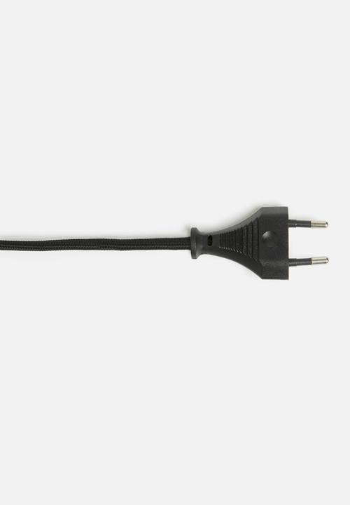 Present Time - Husk desk lamp - black