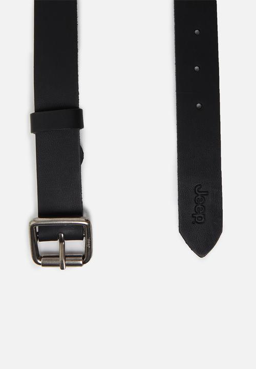 JEEP - Casual jeep belt - black