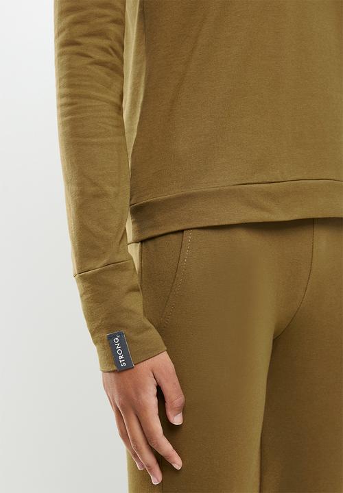 STRONG by T-Shirt Bed Co. - Ladies basic - moss
