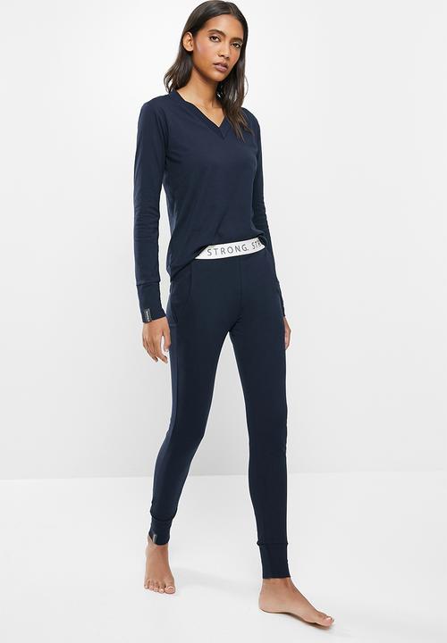 STRONG by T-Shirt Bed Co. - Ladies basic - navy