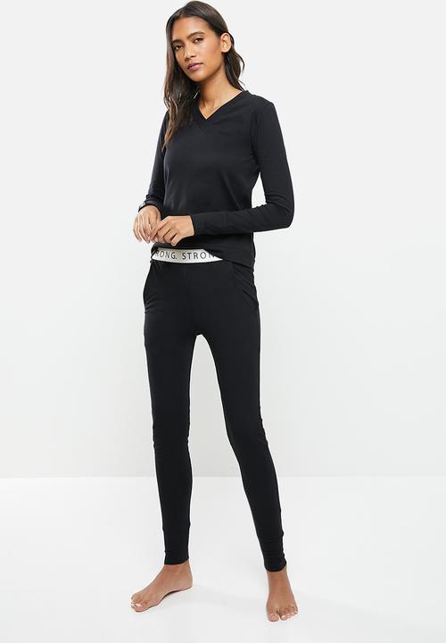 STRONG by T-Shirt Bed Co. - Ladies jogger - black