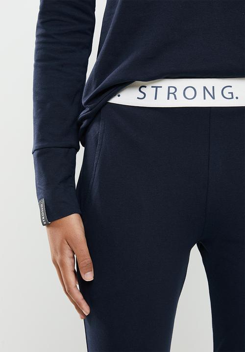 STRONG by T-Shirt Bed Co. - Ladies jogger - navy