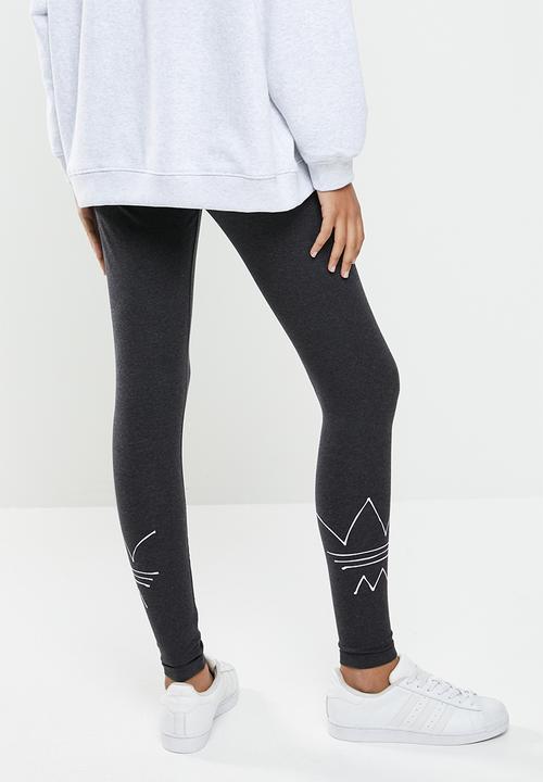 adidas Originals - R.y.v women in power tights - charcoal 