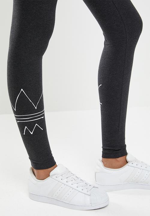 adidas Originals - R.y.v women in power tights - charcoal 
