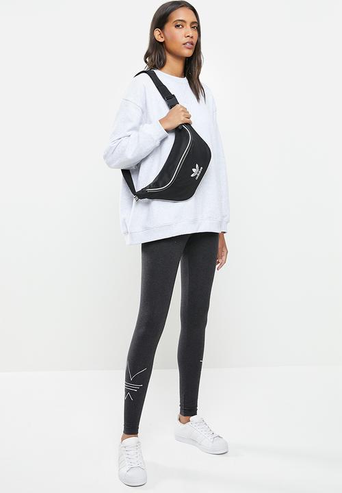 adidas Originals - R.y.v women in power tights - charcoal 