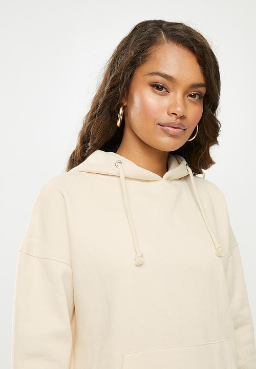 Missguided - Petite basic hoodie - sand