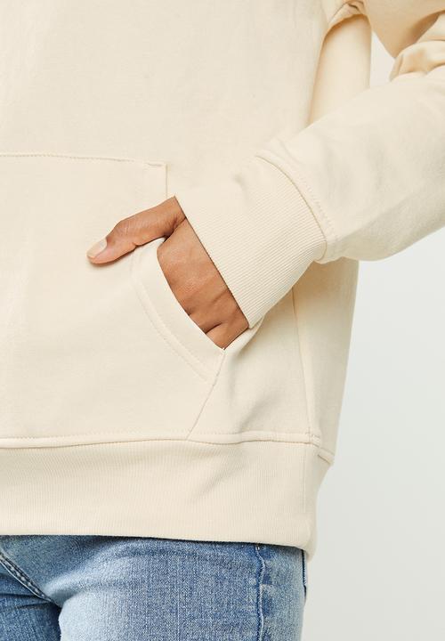 Missguided - Petite basic hoodie - sand