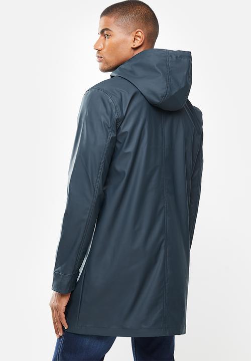 Brave Soul - Cheetham hooded parka - navy