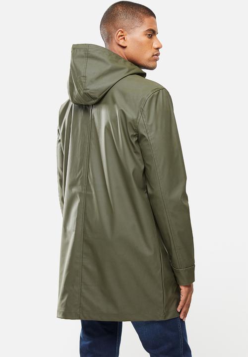 Brave Soul - Cheetham hooded parka - khaki