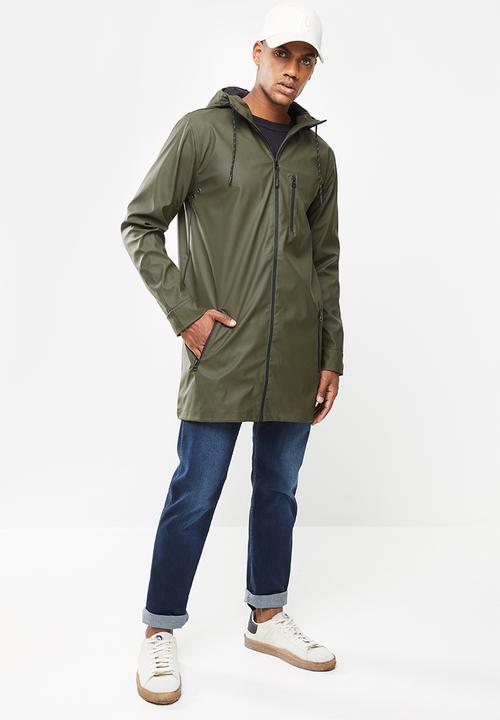 Brave Soul - Cheetham hooded parka - khaki