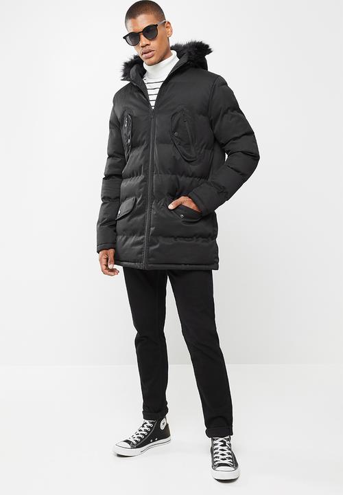 Brave Soul - Brampton jacket - black