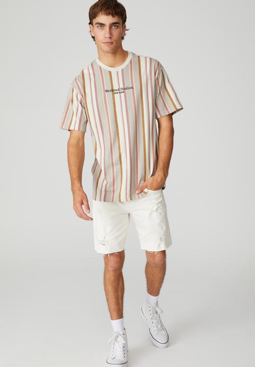 Cotton On - Downtown T-shirt - ivory 