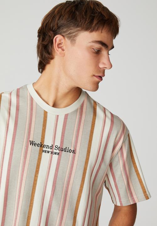 Cotton On - Downtown T-shirt - ivory 