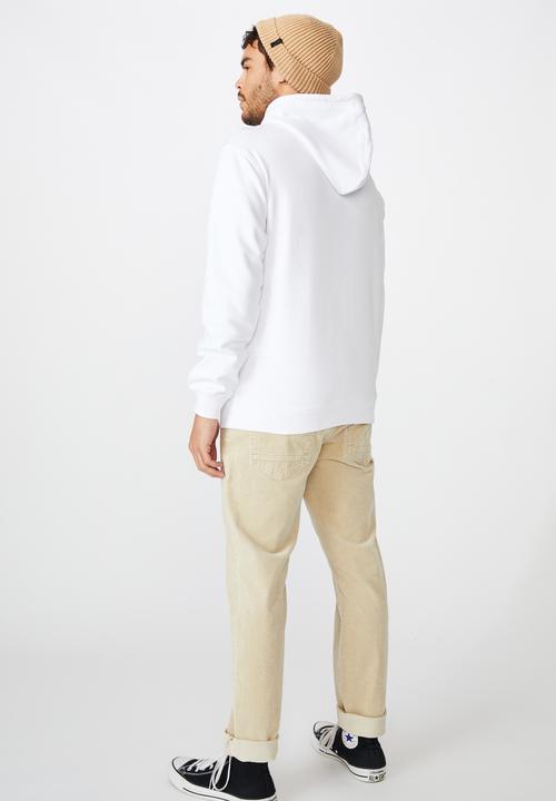 Cotton On - Essential fleece pullover - white