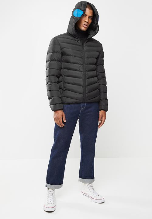 Brave Soul - Grant mask jacket - black