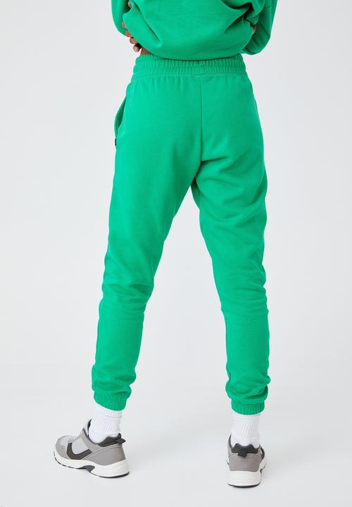 Cotton On - Lifestyle gym track pant - green emerald