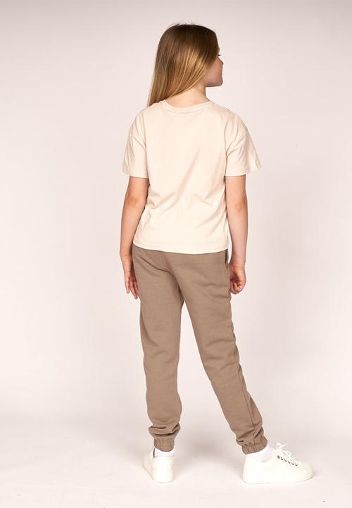 Lilylane - Allura printed tee - beige