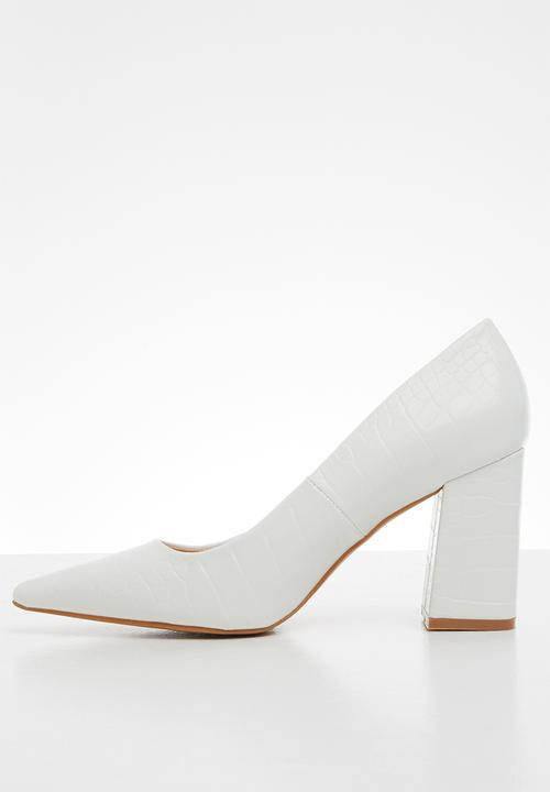 Superbalist - Nolline  block heel - white