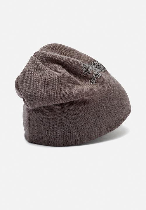 PUMA - Essential logo beanie - grey 