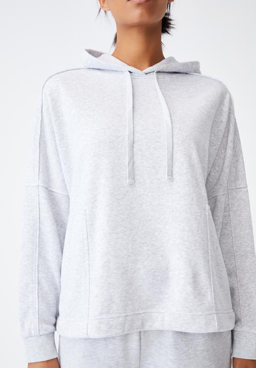 Cotton On - Lifestyle relaxed hoodie - grey marle