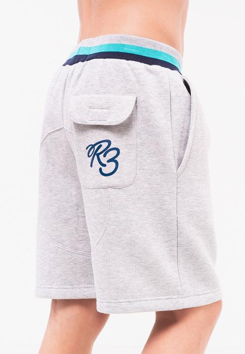Ripstop - Showside jog shorts - grey marl