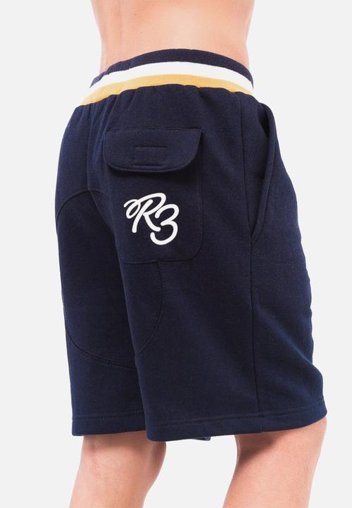 Ripstop - Showside jog shorts - navy