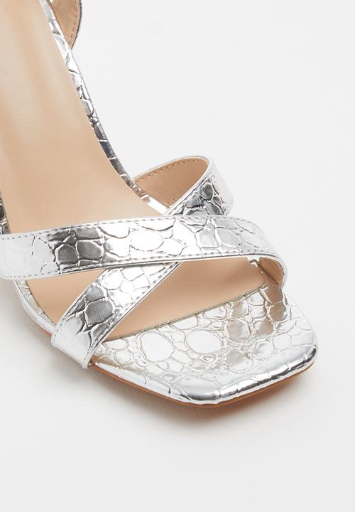 Superbalist - Fenne block heel - silver