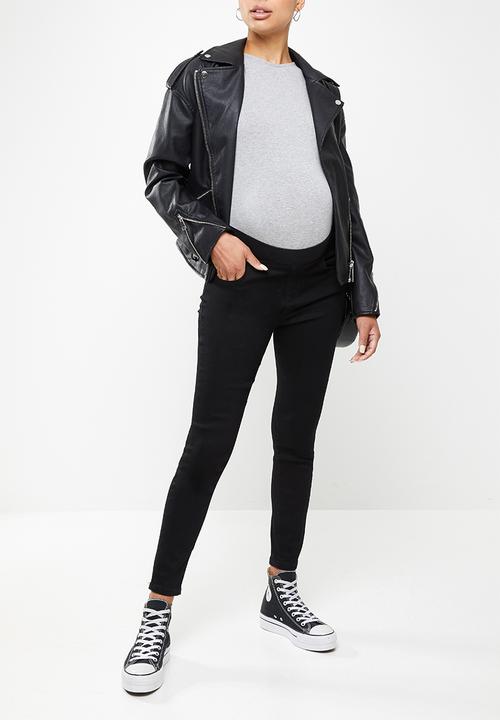 Cotton On - Maternity super stretch jean - black