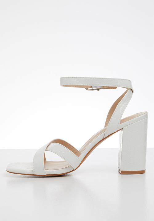 Superbalist - Fenne block heel - white