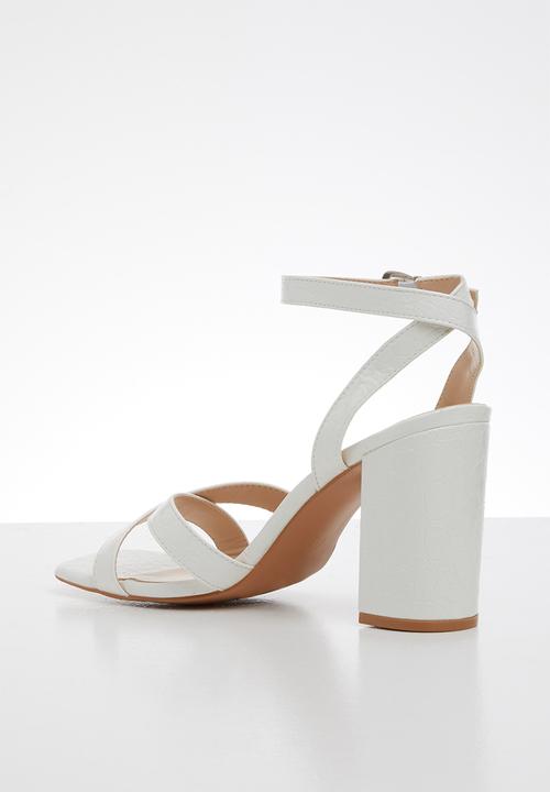 Superbalist - Fenne block heel - white