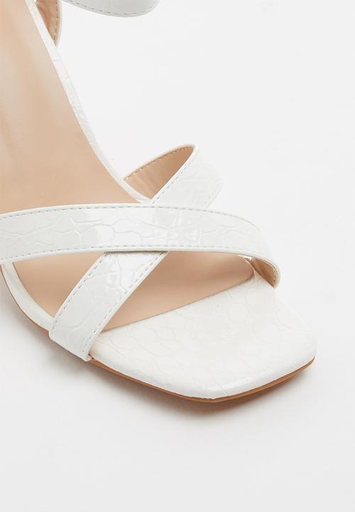 Superbalist - Fenne block heel - white