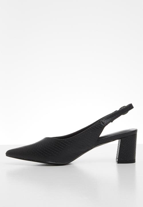 Superbalist - Gene block heel - black