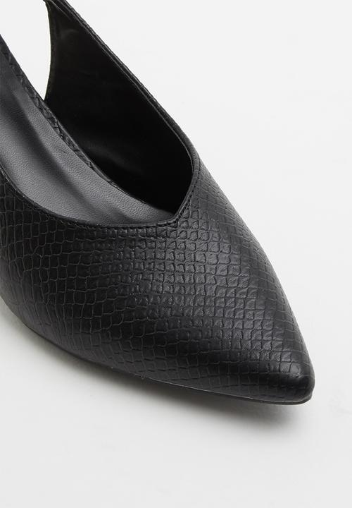 Superbalist - Gene block heel - black