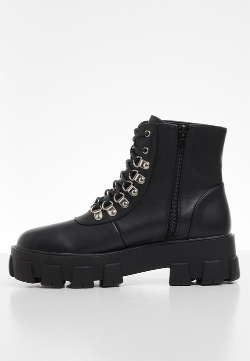 Superbalist - Sharr lace-up boot - black