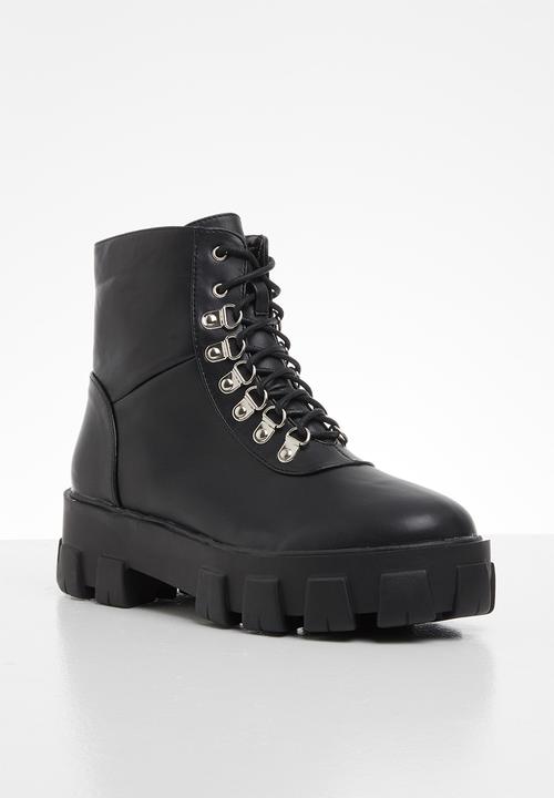 Superbalist - Sharr lace-up boot - black