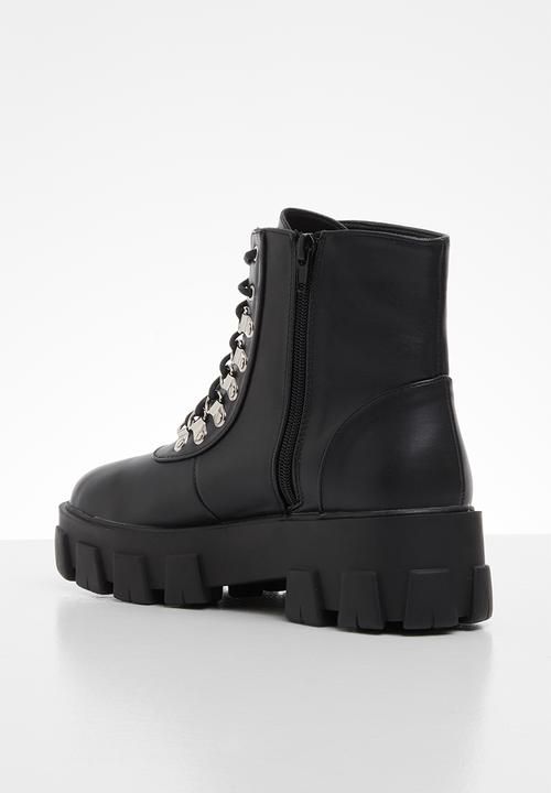 Superbalist - Sharr lace-up boot - black