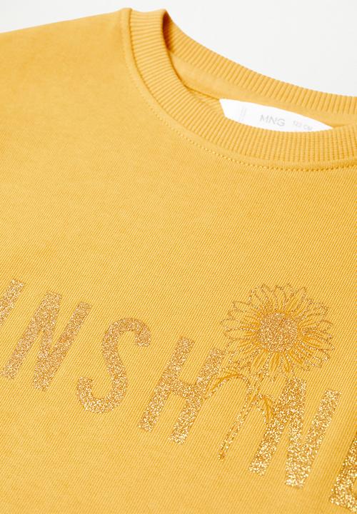 MANGO - Dublini sweatshirt - yellow