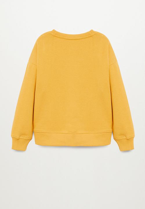 MANGO - Dublini sweatshirt - yellow