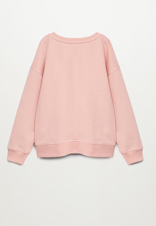 MANGO - Dublini sweatshirt - pastel pink