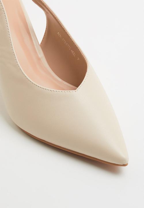 edit - Azal stiletto heel - natural