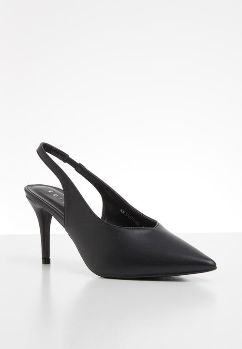 edit - Azal stiletto heel - black